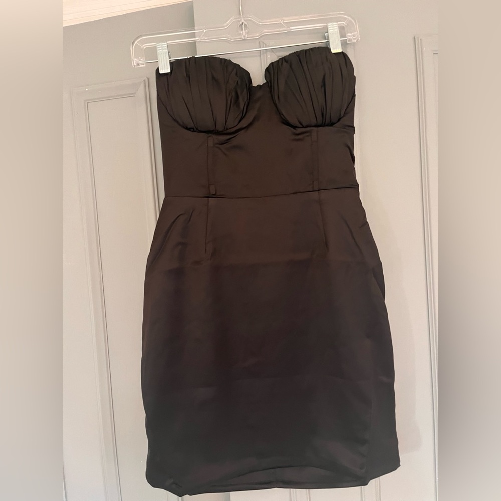 Naked Waredrobe The Statement Satin Mini